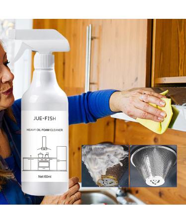 Splash Foam Spray | Kitchen Bubble Cleaner Spray Foam Cleaner No Rinse Fade-Resistant Matte Finish Good Degreasing Effect Cleans Bottom of The Pot Sink Pot Stove Faucet Iscork - Buy Online on GoSupps.com