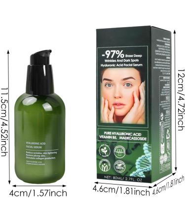 Fubsta Skin Firming Rejuvenating Serum Fubsta Hyaluronic Acid Facial Serum for All Skin Types Lifting and Firming Refreshing And Non-Sticky Reducing Wrinkles and Fine Lines 80ml - Buy Online on GoSupps.com