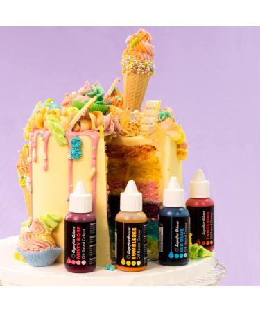 30ml Sugarflair Heather (Purple) Oil Based Food Colouring | Highly Concentrated Edible Dye for Icing, Buttercream & Chocolate - Buy Online on GoSupps.com