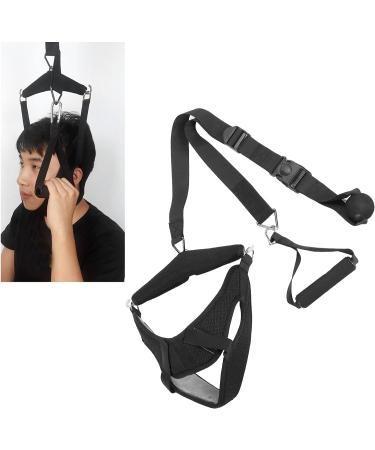 Neck Traction Device Household Cervical Vertebra Traction Stretcher Portable Neck Stretcher Hammock Over Door for Neck Pain Relief Neck Sling - Buy Online on GoSupps.com