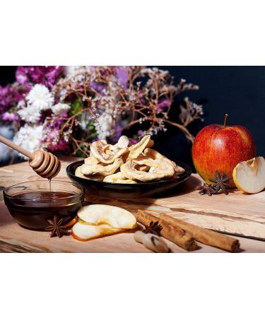 Organic Dried Apple Rings 1lb | Non-GMO, Kosher, Raw, Vegan | Unsulfured Sirtfood | Bulk Purchase - Buy Online on GoSupps.com