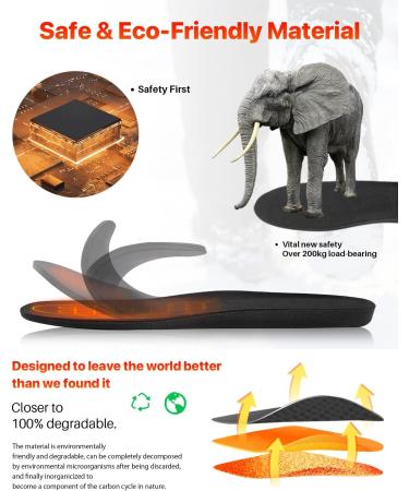 Heated Rechargeable Electric Insoles with Remote Control - Foot Warmers for Men and Women | Ideal for Winter Activities | Large Black - Buy Online on GoSupps.com