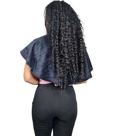 Microfiber Shoulder Towel & Cape - Hair Bleach-Proof | Ultimate Protection for Hair Color Treatments - Buy Online on GoSupps.com