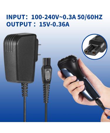 15V Shaver Charger Cord for Philips Norelco HQ8505 9000 7000 5000 - AC Adapter Power-Supply - Buy Online on GoSupps.com
