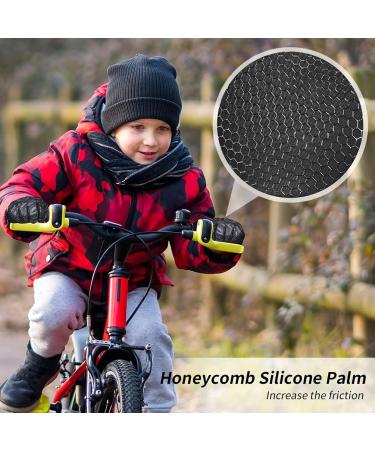 Buy Oopor Winter Gloves for Kids - Touchscreen Anti-Slip Windproof Bicycle Gloves for Ages 4-12 | Camouflage Design for Outdoor Sports - Buy Online on GoSupps.com