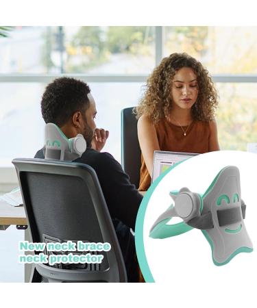 Cervical Neck Brace Cervical Traction Neck Collar | Cervical Collar Neck Brace Posture Corrector Breathable Neck Stretcher Adjustable - Buy Online on GoSupps.com