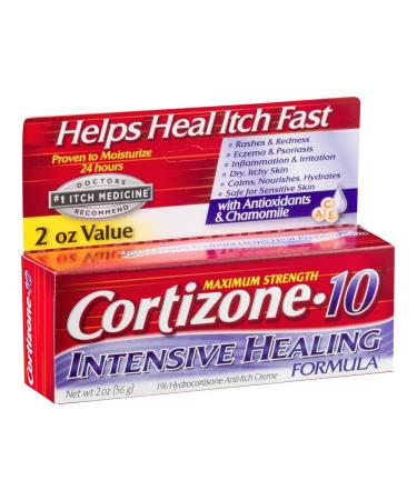 Cortizone-10 Creme Intensive Healing Formula 2 oz