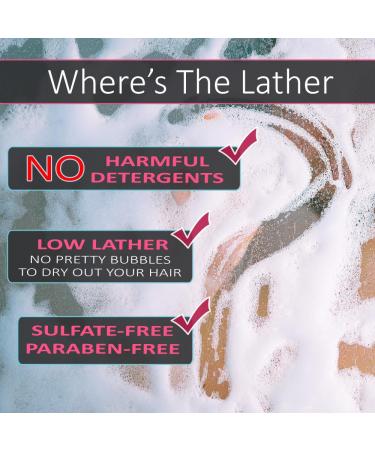 Shampoo 2 Pack - Glam Rocker Hydrating Cleanser for Hair Extensions Weaves & Wigs - Sulfate-Free Salon Formula | 8oz x 2 - Buy Online on GoSupps.com