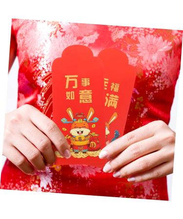 ABOOFAN 72 pcs Kids red envelopes Wallet Bag Chinese Zodiac Wedding aldult Festive Piggy Bank Paper Pocket red Envelope Lovely red envelopes Rabbit Envelope See envelopes Gift Paper Money - Buy Online on GoSupps.com