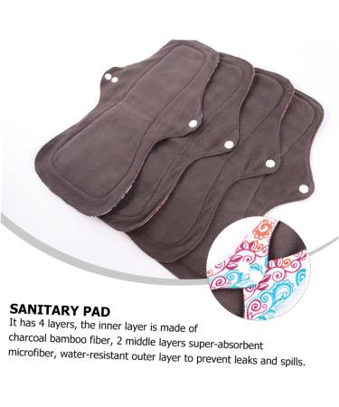 Minkissy 12-Pack Reusable Washable Menstrual Napkins - Comfortable Bandage Towels for Ladies - Eco-Friendly Inserts - Buy Online on GoSupps.com