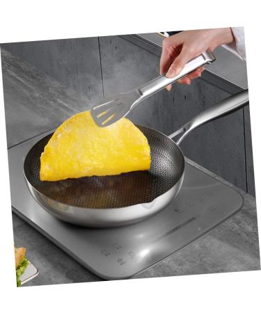 Zerodeko Work on Pans Non Stick Fry Pan Non Stick Cooking Utensils Wok Griddle Pan Flat Skillet Kitchen Supply Kitchen Utensil Frying Pan Full Screen Kitchen Supplies 26c Stainless Steel - Buy Online on GoSupps.com