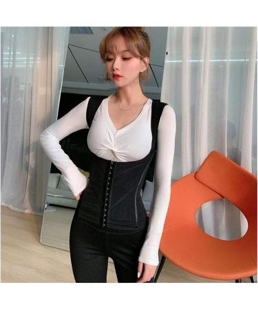 Derbut Posture Correction Sports Corset for Back Pain Relief | Orthopedic Lumbar Support Belt in Black (M-L) | Adjustable Waist Support for Comfort - Buy Online on GoSupps.com