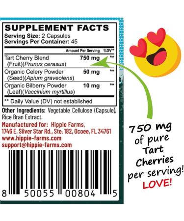 Hippie Farms Multivitamin + Tart Cherry Capsules + Liver Cleanse Bundle - Buy Online on GoSupps.com