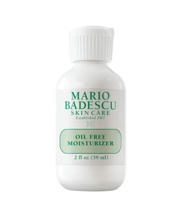 Mario Badescu Oil Free Face Moisturizer for Women and Men  Ideal Facial Moisturizer for Combination  Oily or Sensitive Skin  Allantoin & Lemongrass Extract-Infused Moisturizer Face Cream  2 Fl Oz