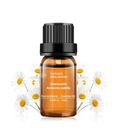 Chamomile Essential Oil,100% Pure Organic Roman Chamomile Essential Oils for Aromatherapy, Diffuser, Massage, Soap Making