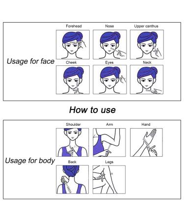 38 Beauty Germanium Roller - Uplifting Facial & Body Skin Care Tool for Tightening Reducing Wrinkles & Eye Pouches | Silver - Buy Online on GoSupps.com