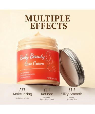TUOSHITONG Multi-Lipid Body Butter Nourishing Intense Hydration & Moisturizing Skincare 72Hr Hydration Protects & Soothes Dryness Non-Greasy for Face Body & Hands All Skin Types(120ML) - Buy Online on GoSupps.com