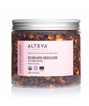 Alteya Organics Rosehips Seedless USDA Certified Organic Herbal Tea 250g Rosa Canina