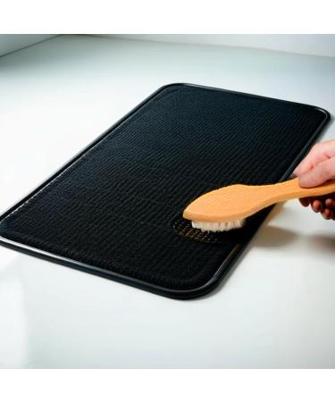 Natural Boar Bristle Laundry Stain Brush - Effective Stain Remover for Clothes | International Shipping - Buy Online on GoSupps.com