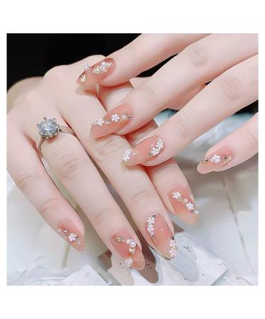 SILPECWEE Nail Charms 3D Flowers Kit with Tweezers - Gold, Silver, Rose Gold Nail Beads - Nail Jewelry Decoration Set - Buy Online on GoSupps.com