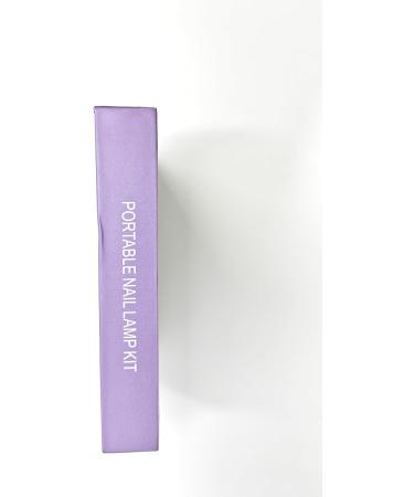 Asimebesty UV Lamps for Gel Nails Mini Handheld UV LED Nail Lamp with Stand Portable Rechargeable Nail Dryer with LED Screen 20/60/90S Timer Flash Cure UV Nail Lamp for Fast Drying Violet - Buy Online on GoSupps.com