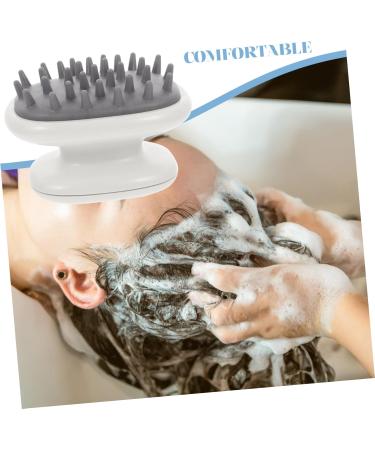 WOONEKY Handheld Scalp Brush For Peeling Care Adjustable Shampoo Brush For Daily Use Stimulates Hair Growth Improves Blood Circulation - Buy Online on GoSupps.com