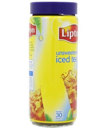 Lipton Unsweetened Iced Tea Mix - 3oz Pack of 3 (30 qt) | Refreshing Unsweetened Tea Concentrate - Buy Online on GoSupps.com