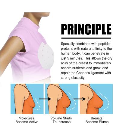 EKENOZ PlumpUpMore Peptide Protein Breast Enhancement Patch - Korean Breast Firming Patch for Sagging - 1Pcs - Buy Online on GoSupps.com