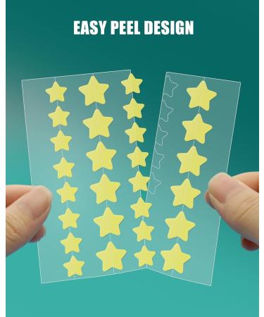 140 Dots Star Pimple Patches - 5 Colors Hydrocolloid Acne Patches for Face | Cute Healing Zit Stickers - Buy Online on GoSupps.com