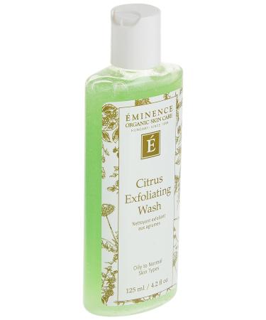 Eminence Organic Citrus Exfoliating Wash 4.2oz - Refreshing Skincare - Buy Online on GoSupps.com