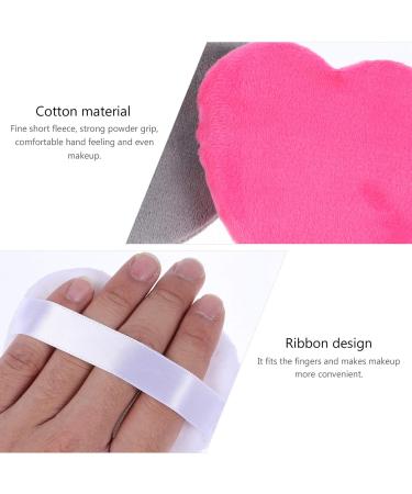 FRCOLOR 12 Pcs Heart Shaped Makeup Sponges - Dry Puff Powder Puffs for Foundation & Loose Powder - Perfect for Lipstick & Cosmetic Use - International Shipping Available - Buy Online on GoSupps.com