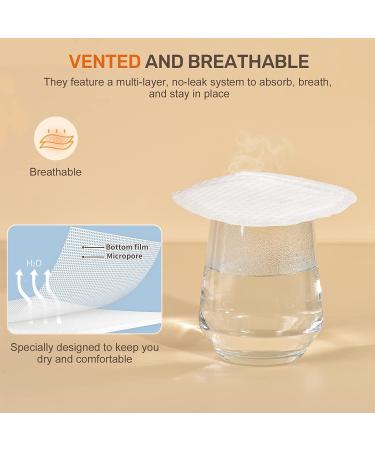NCVI Nursing Pads Disposable - Ultra Thin & Soft Breast Pads for Breastfeeding - Leak-Proof & Super Absorbent - 100 Count - Buy Online on GoSupps.com