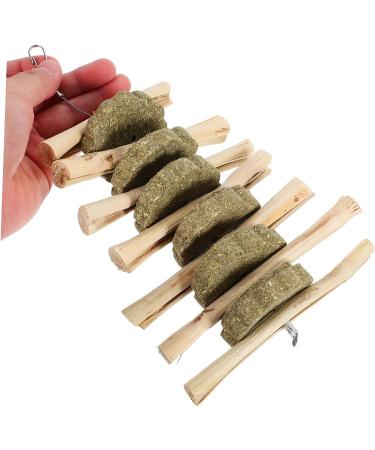 BUGUUYO Pet Chewing Playthings Oral Chew Wooden Rabbit Chew Snack Guinea Pig Chew Snack - Buy Online on GoSupps.com