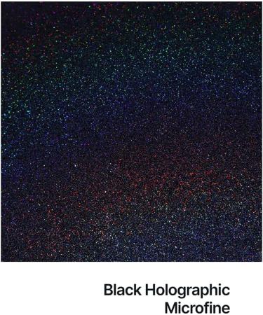 Hemway Ultra Sparkle Black Holographic Microfine Glitter Pot 25g - Multi-Purpose for Halloween Makeup, Nails, Hair, Arts, Crafts, Epoxy Resin Tumblers - Buy Online on GoSupps.com