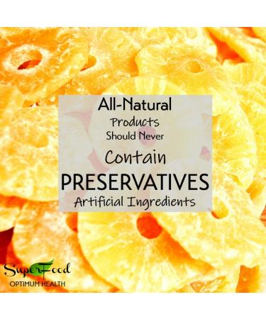 GERBS Sweetened Dried Pineapple Slices 2 LBS - Resealable Bulk Bag | Top Food Allergy Free & Sulfur Dioxide Free | Natural Energy Source for Strong Bones | Gluten & Peanut Free - Buy Online on GoSupps.com