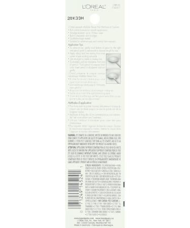 L'Or al Paris Infallible Never Fail Eyeliner Black Brown 0.008 oz - Waterproof Formula for All-Day Wear | 1 Count - Buy Online on GoSupps.com