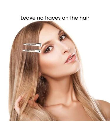 Buy Mlloaayo 24 Pack Professional Hair Clips - No Kink Curl Clips for Salon & Stylist Tools - Silver Cut Styling Accessory - Buy Online on GoSupps.com