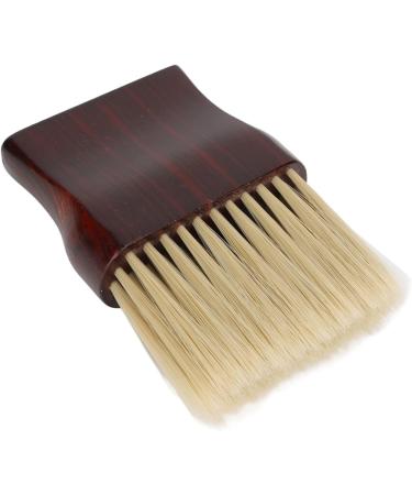 Qukaim Neck Duster Brush Professional Barber Neck Duster Brush with Solid Wood Handle Soft Neck Cleaning Brush for Hair Cutting Salon Tool - Buy Online on GoSupps.com