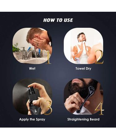 VIKICON Shield Beard & Hair Heat Protectant Spray - Prevent Damage & Breakage - Buy Online on GoSupps.com