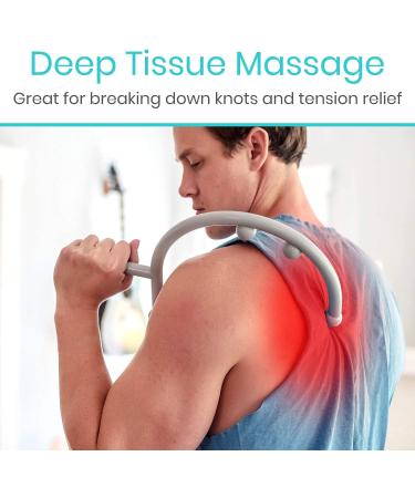 Vive Cane Massager - Self Trigger Point Acupressure Stick for Muscle Relief - Buy Online on GoSupps.com