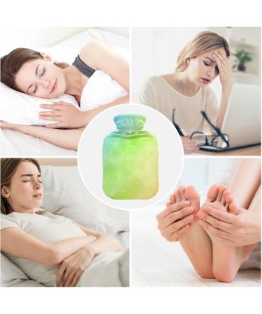 Colorful 2L Hot Water Bottle - Marble Rainbow Design for Pain Relief | Ideal for Muscle Injuries - Buy Online on GoSupps.com