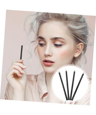 Minkissy 4pcs Portable Lip Brush Set | Disposable Lip Balm & Gloss Applicator | Round Head Smudge Stick for Perfect Lips - Buy Online on GoSupps.com