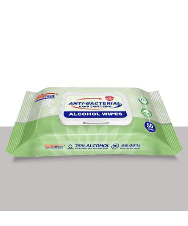 Germisept 75% Alcohol Hand Sanitizing Wipes - 3 Packs (150 Wipes Total) - Buy Online on GoSupps.com