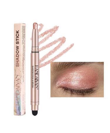 MCAORI Double End Glitter Matte Eyeshadow Stick Pencil Eyeshadow Makeup Waterproof Bicolor ShimmersCosmetics Beauty Makeup Tool