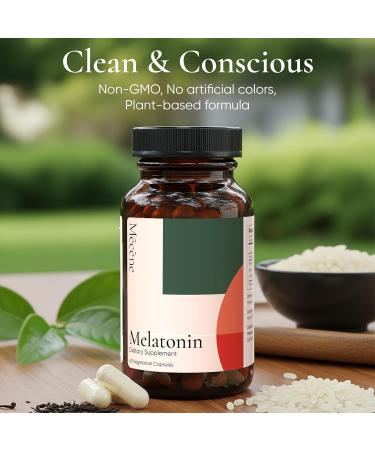 M c ne High Dose Melatonin: 30mg with L-Theanine + B6 + Apigenin - 60 Vegetarian Capsules - Buy Online on GoSupps.com