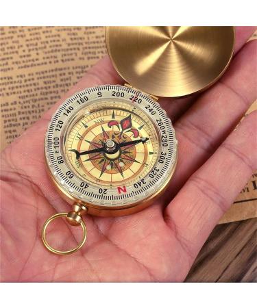 Camping Survival Compass Glow in The Dark Military Compass Survival Gear - Buy Online on GoSupps.com