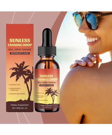  Generisch Self-tanning drops for the face | Moisturizing facial tanner | 60 ml hydrating tanning shade-balancing for all skin types - Buy Online on GoSupps.com