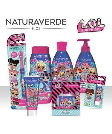  Naturaverde Naturaverde Kids L.O.L. Surprise Liquid Soap 300 ml - Buy Online on GoSupps.com