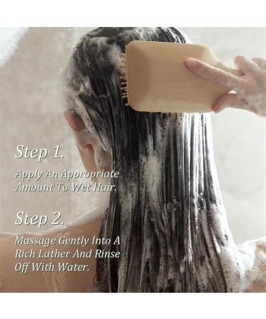 Shampooing l'huile de Batana avec extrait de romarin - Formule pour la croissance des cheveux et contre la chute des cheveux hydratation en profondeur renforce les racines (1PCS) - Buy Online on GoSupps.com