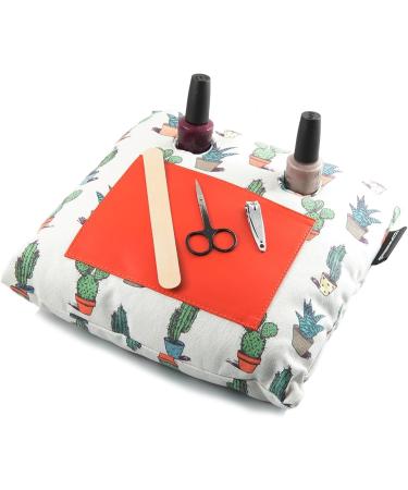 Manicure Cushion Nail Varnish Pillow Cactus Nail Care Beauty Gift - Buy Online on GoSupps.com